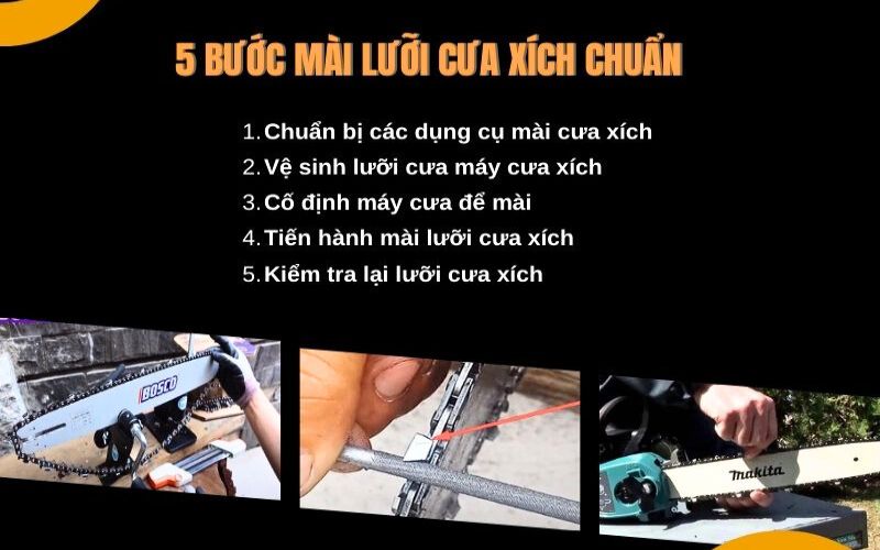 Mài xích định kỳ