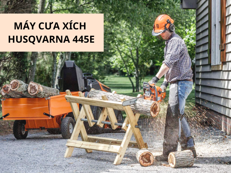 Máy cưa xích Husqvarna 445E