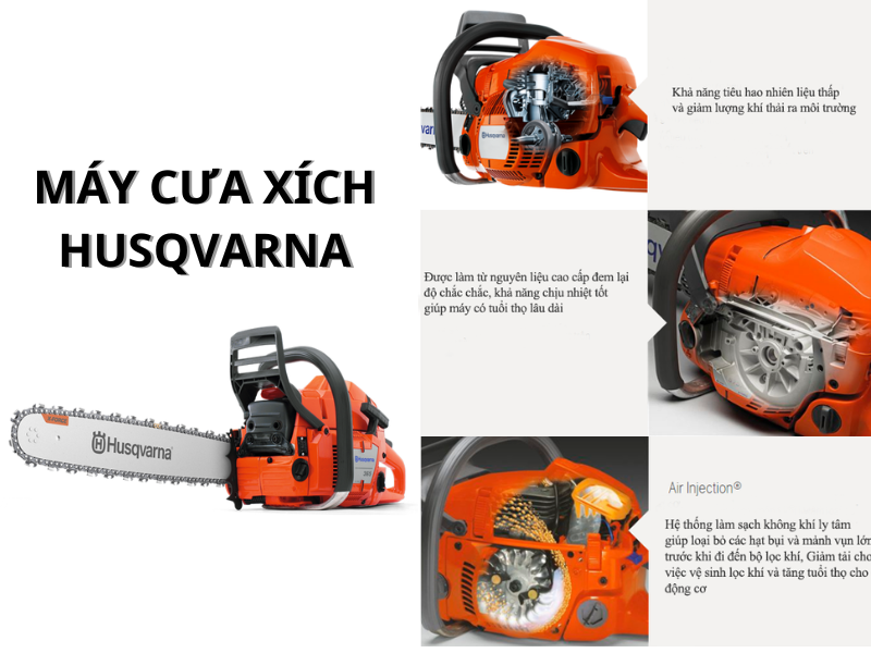 Máy cưa xích Husqvarna
