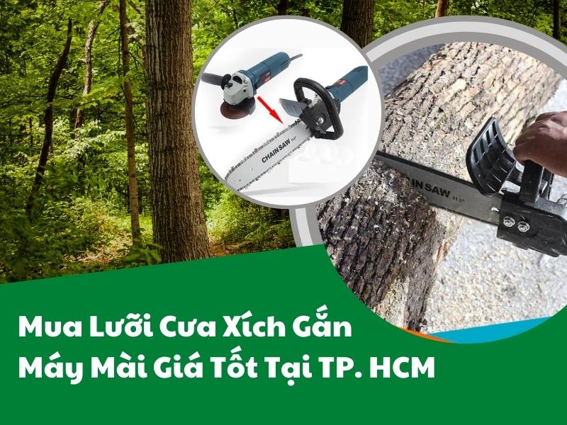 lưỡi cưa xích gắn máy mài