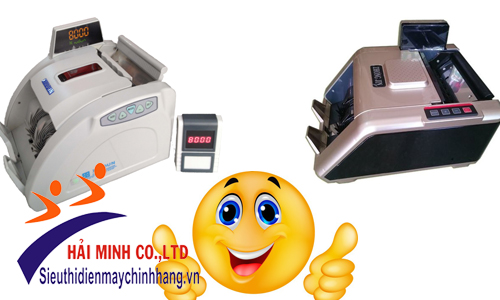 Hai dòng máy đếm tiền giá rẻ, chất lượng nhất hiện nay