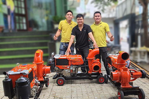 Bộ máy bơm nước Kubota RT155