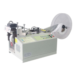 Máy cắt tem nhãn dệt dây đai tự động Yamafuji BT-110HLR