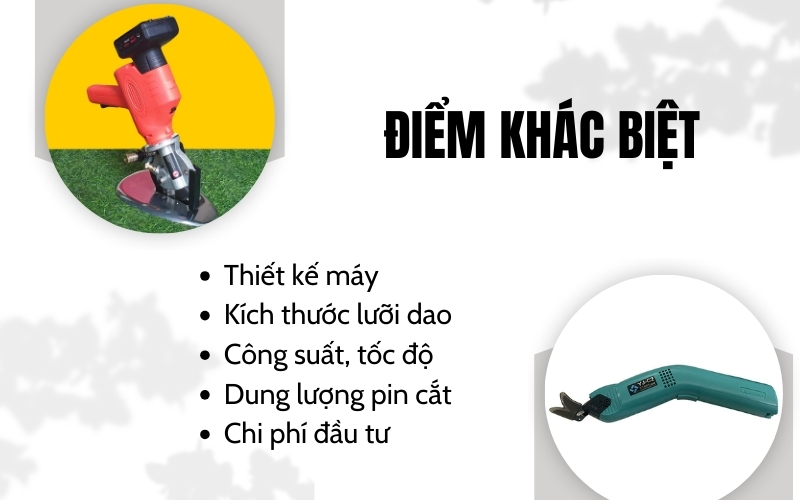 Điểm khác biệt