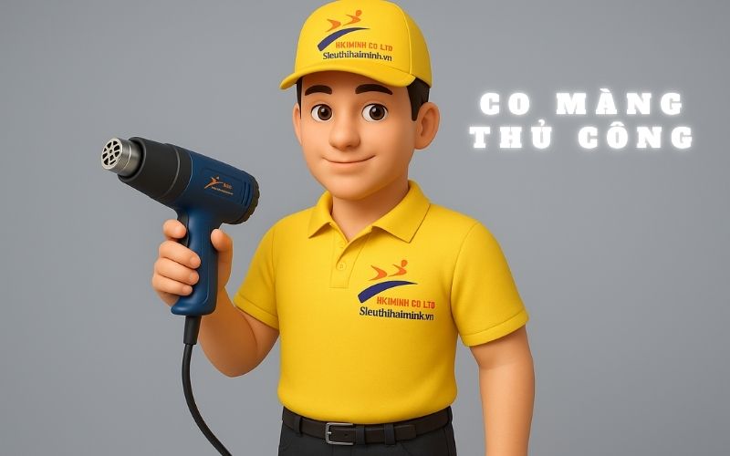 ưu điểm và hạn chế của máy co màng thủ công