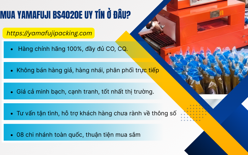 Mua Yamafuji BS4020E uy tín ở đâu?