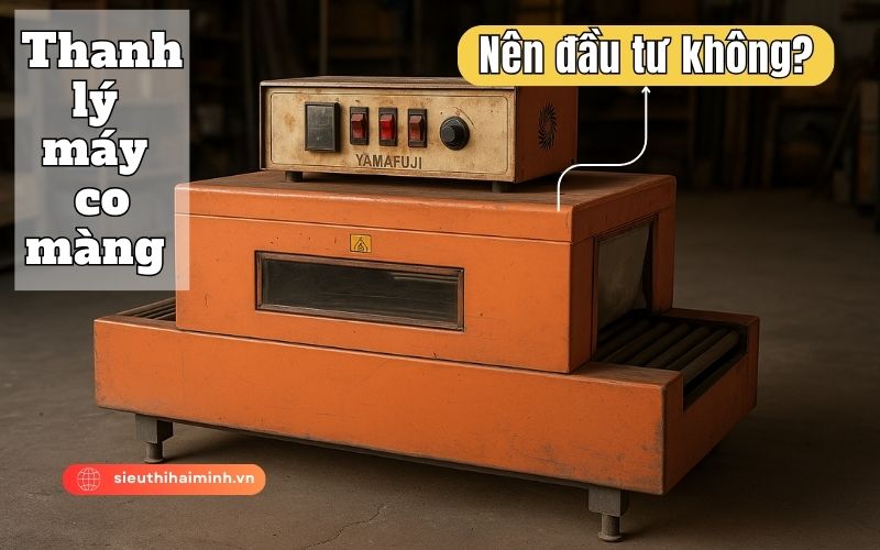 Thanh lý máy co màng – Nên đầu tư không?