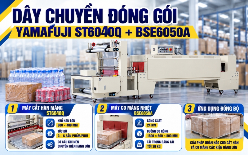 Cấu tạo và chức năng của dây chuyền ST6040Q + BSE6050A