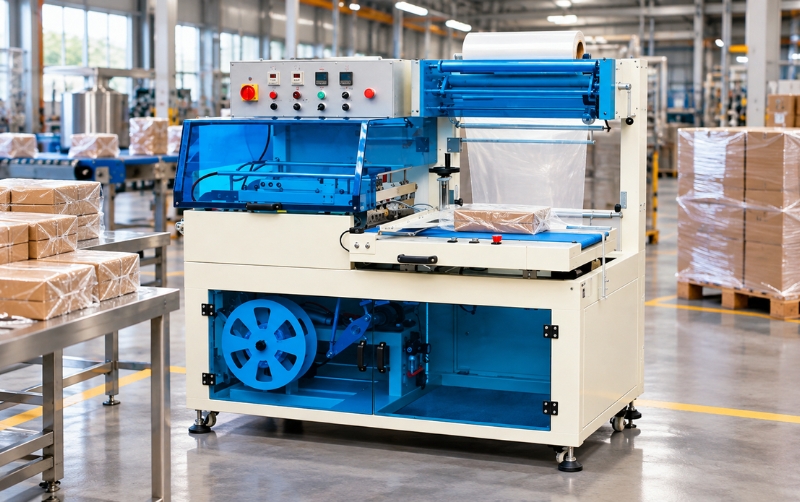 FQL450LB tự động bọc, cắt và hàn màng như thế nào?