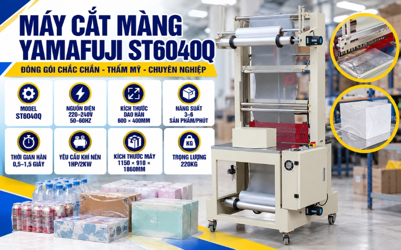 Thông số của máy cắt màng Yamafuji ST6040Q