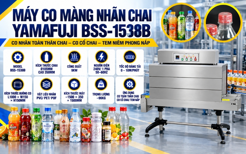 Thông số kỹ thuật máy Yamafuji BSS-1538B