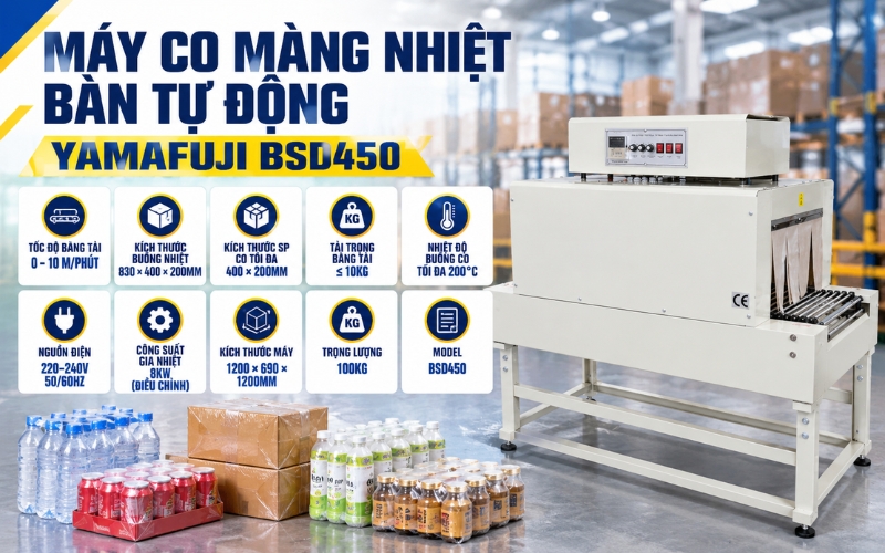 Thông số kỹ thuật của máy Yamafuji BSD450