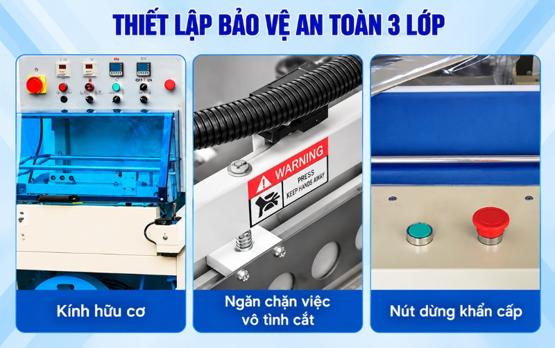 Ưu điểm nổi bật của máy cắt màng co Yamafuji FQL450LB