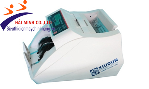 Máy đếm tiền Xiudun có thiết kế chuyên nghiệp, tiện dụng