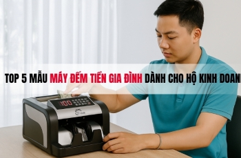Top 5 Mẫu Máy Đếm Tiền Gia Đình Dành Cho Hộ Kinh Doanh