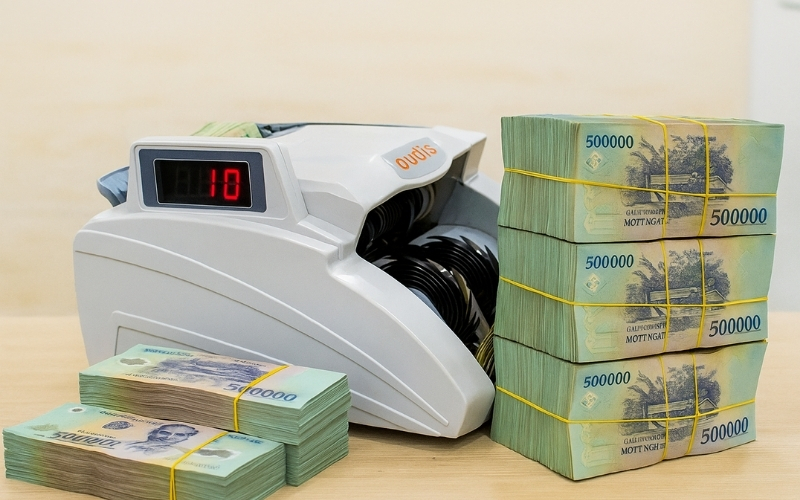 Máy đếm kiểm tiền Oudis 8899A