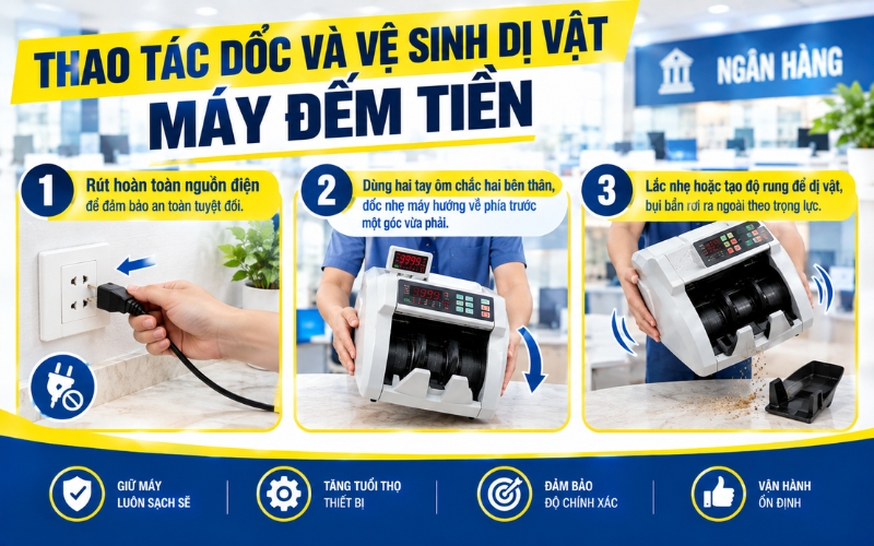Dốc máy đếm tiền