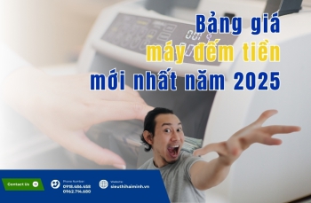 Bảng giá máy đếm tiền mới nhất năm 2025