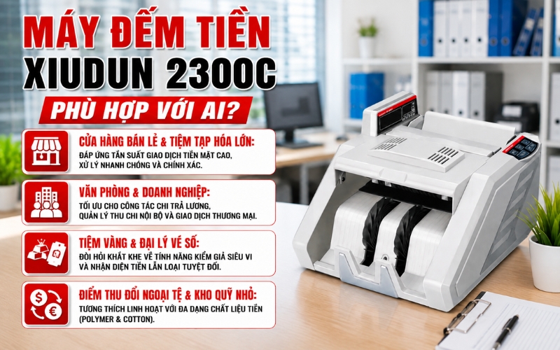 Model Xiudun 2300C phù hợp với ai