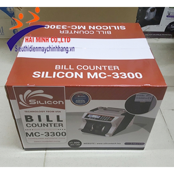 Máy đếm tiền Silicon MC-3300