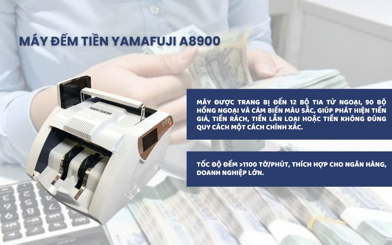Ưu nhược điểm của máy đếm tiền Yamafuji A8900