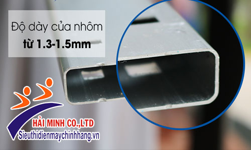 Độ dày nhôm của thang nhôm Nikawa NK-38AI-Pri