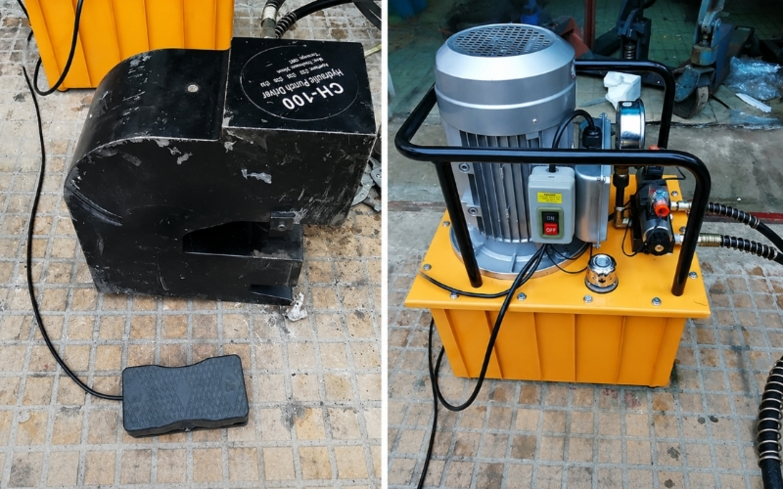 Máy đột thủy lực CH-100