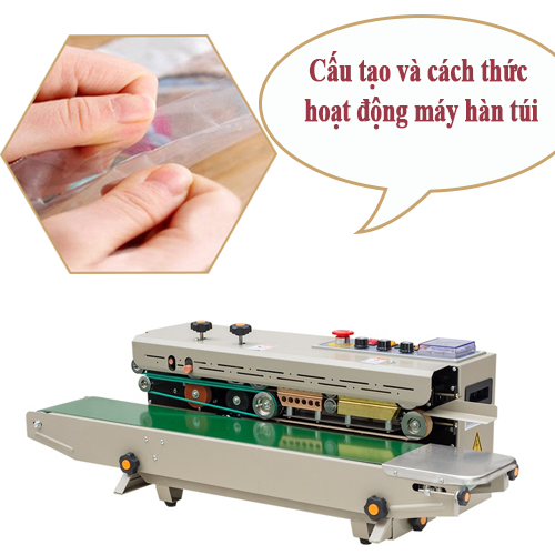 Máy hàn miệng túi liên tục có cấu tạo và cách thức hoạt động như thế nào?