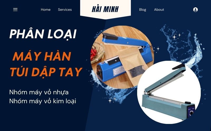 Phân loại các dòng máy hàn dập tay trên thị trường