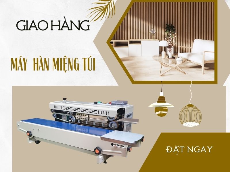 Giao nhanh máy hàn miệng túi cho khách hàng