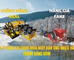 Hình ảnh Lưu ý vàng khi chọn mua máy hàn ống nhựa HDPE tránh hàng dỏm