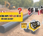 Hình ảnh Nên chọn máy hàn ống HDPE thủy lực hay loại cơ cho ống HDPE?