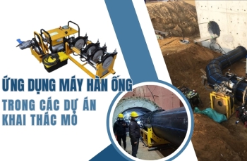 Ứng dụng máy hàn ống trong các dự án khai thác mỏ