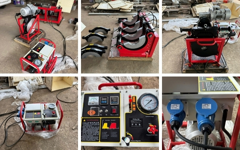 May han ong nhua HDPE thủy lực