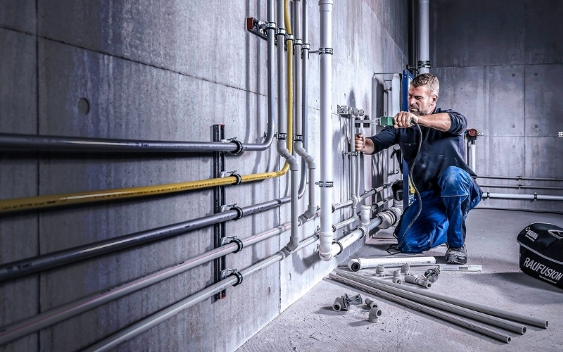 Ứng dụng máy hàn nhiệt PPR trong hệ thống ống nước