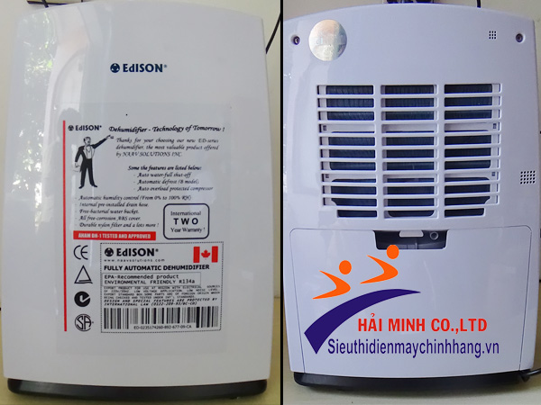 máy hút ẩm edison ed-12b