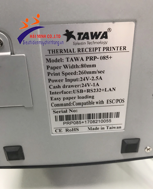 Máy in hóa đơn TAWA PRP-085+