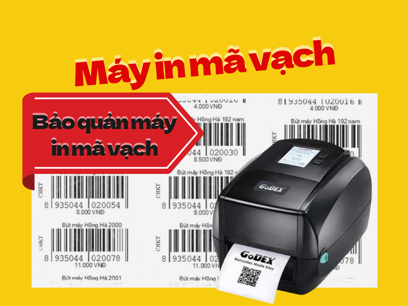 Bí quyết nâng cao tuổi thọ cho máy in mã vạch
