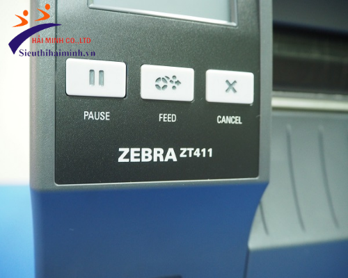 Phím bấm máy in mã vạch Zebra ZT411 300dpi