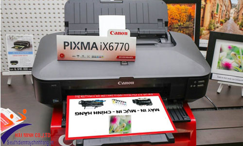 Máy in phun màu Canon PIXMA iX 6770 nhập khẩu chính hãng