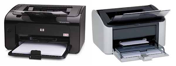 máy in HP P1102 với máy in Canon 2900