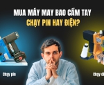 Hình ảnh Mua máy may bao cầm tay chạy pin hay điện