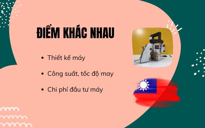  Điểm khác nhau