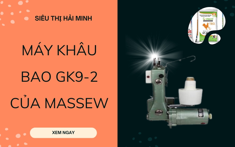 Máy khâu bao GK9-2 của Massew