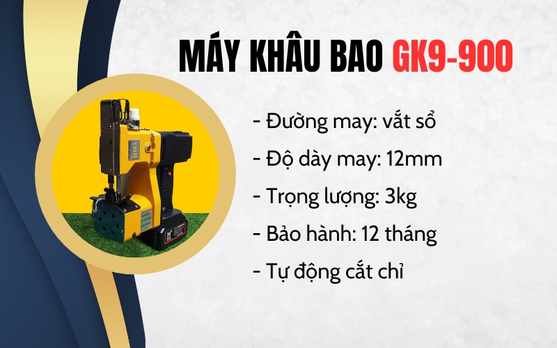 Máy khâu bao GK9-900