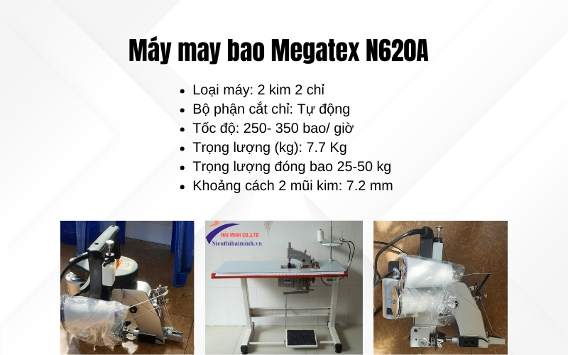 Máy may bao Megatex N620A