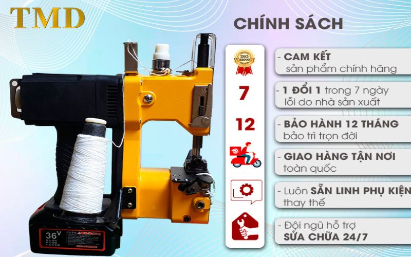 Máy may bao TMD an tâm khi mua hàng