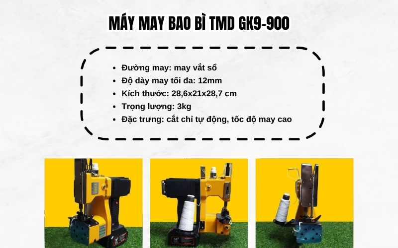 Máy may bao bì TMD GK9-900