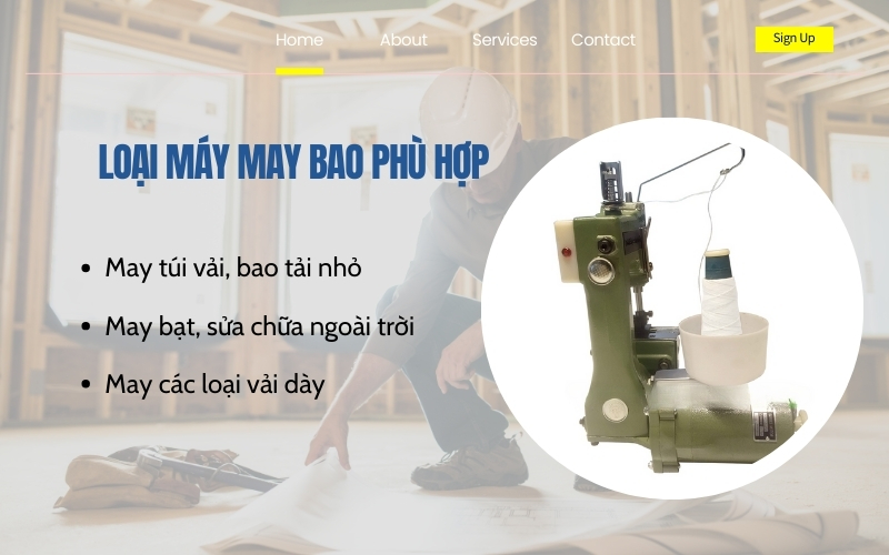  Máy may bao cầm tay nào phù hợp với nhu cầu của tôi?