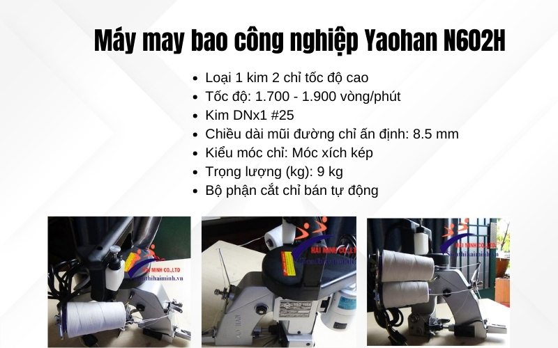 Máy may bao công nghiệp Yaohan N602H